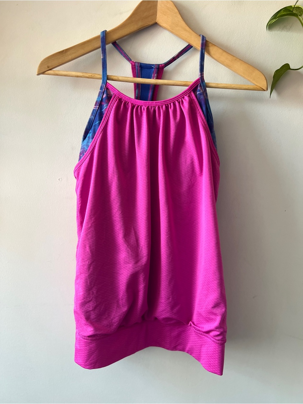 Ivivva Girls Pink & Blue Strappy Tank Top